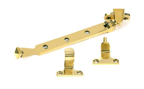 From The Anvil Window Furniture Polished Brass / 8"/200mm From The Anvil - Polished Brass 8" Avon Stay (Steel Window)