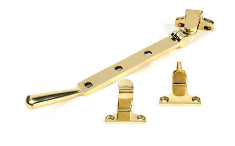From The Anvil Window Furniture Polished Brass / 8"/200mm From The Anvil - Polished Brass 8" Newbury Stay (Steel Window)