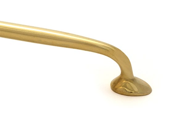 From The Anvil Cabinet Hardware Polished Brass / Cabinet Pull Handles / Large From The Anvil - Polished Brass Moore Pull Handle - Large
