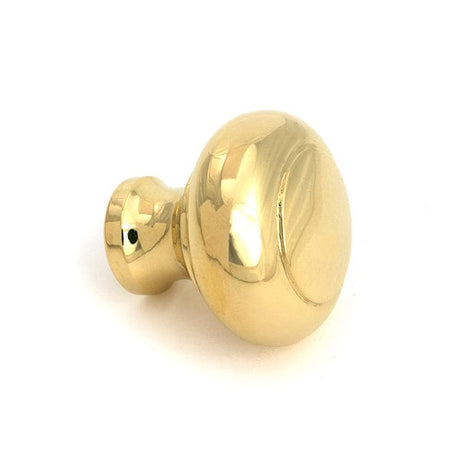 From The Anvil Cabinet Hardware Polished Brass / Cabinet Knobs / Large From The Anvil - Polished Brass Regency Cabinet Knob - Large