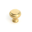 From The Anvil Cabinet Hardware Polished Brass / Cabinet Knobs / Small From The Anvil - Polished Brass Regency Cabinet Knob - Small