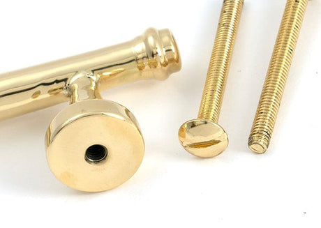 From The Anvil Cabinet Hardware Polished Brass / Cabinet Pull Handles / Small From The Anvil - Polished Brass Regency Pull Handle - Small