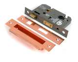 From The Anvil Locks & Latches Polished Bronze / DIN Euro Sash Lock / 2.5" / 65mm From The Anvil - Polished Bronze 2.5" Euro Profile Sash Lock