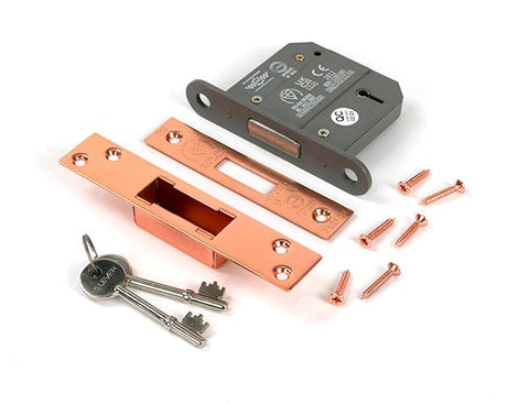 From The Anvil Locks & Latches Polished Bronze / 5 Lever Deadlocks / 3" / 76mm From The Anvil - Polished Bronze 3" 5 Lever BS Dead Lock KA