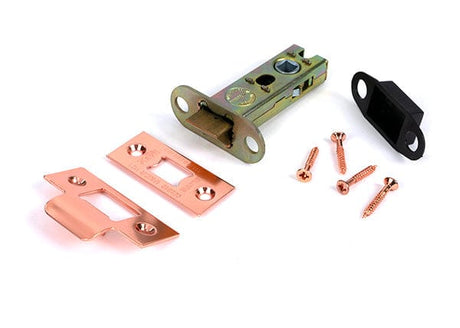 From The Anvil Locks & Latches Polished Bronze / Tubular Mortice Latch / 3" From The Anvil - Polished Bronze 3" Heavy Duty Latch