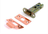 From The Anvil Locks & Latches Polished Bronze / Tubular Mortice Latch / 3" From The Anvil - Polished Bronze 3" Heavy Duty Latch