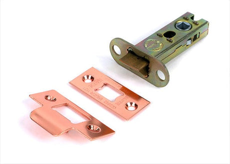 From The Anvil Locks & Latches Polished Bronze / Tubular Mortice Latch / 3" From The Anvil - Polished Bronze 3" Heavy Duty Latch