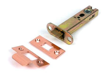 From The Anvil Locks & Latches Polished Bronze / Tubular Mortice Latch / 4" From The Anvil - Polished Bronze 4" Heavy Duty Latch