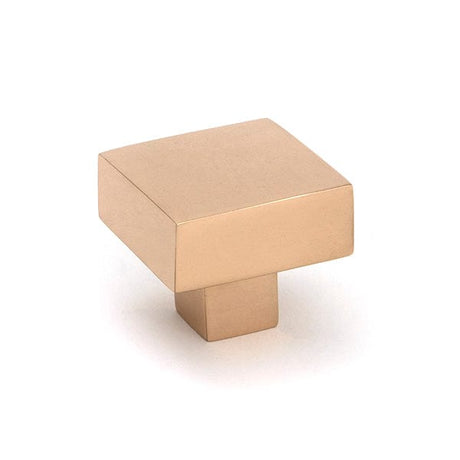 From The Anvil Cabinet Hardware Polished Bronze / Cabinet Knobs / 30mm Dia. From The Anvil - Polished Bronze Albers Cabinet Knob - 30mm