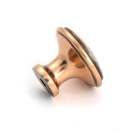 From The Anvil Cabinet Hardware Polished Bronze / Cabinet Knobs / Large From The Anvil - Polished Bronze Hammered Cabinet Knob - Large