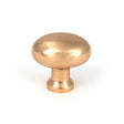 From The Anvil Cabinet Hardware Polished Bronze / Cabinet Knobs / 32mm Dia. From The Anvil - Polished Bronze Moore Cabinet Knob - 32mm