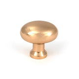 From The Anvil Cabinet Hardware Polished Bronze / Cabinet Knobs / 32mm Dia. From The Anvil - Polished Bronze Moore Cabinet Knob - 32mm