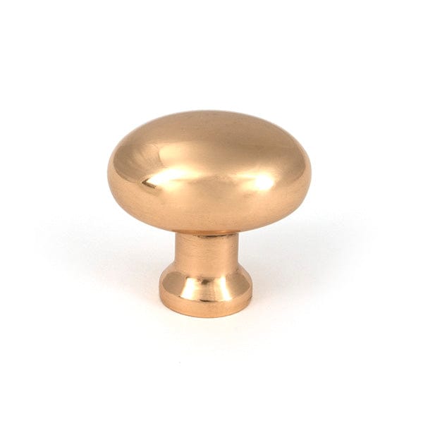 From The Anvil Cabinet Hardware Polished Bronze / Cabinet Knobs / 32mm Dia. From The Anvil - Polished Bronze Moore Cabinet Knob - 32mm