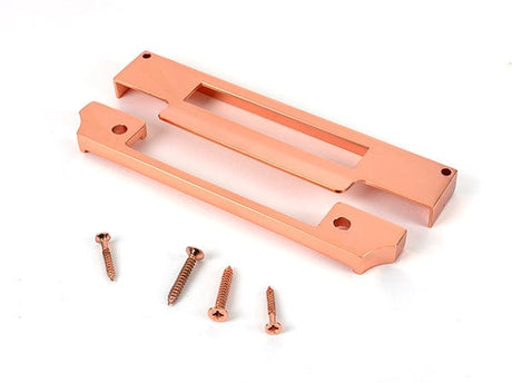 From The Anvil Locks & Latches Polished Bronze / DIN Rebate Kit From The Anvil - Polished Bronze Rebate Kit for Euro Sash Lock