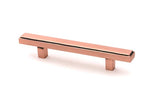 From The Anvil Cabinet Hardware Polished Bronze / Cabinet Pull Handles / Small From The Anvil - Polished Bronze Scully Pull Handle - Small