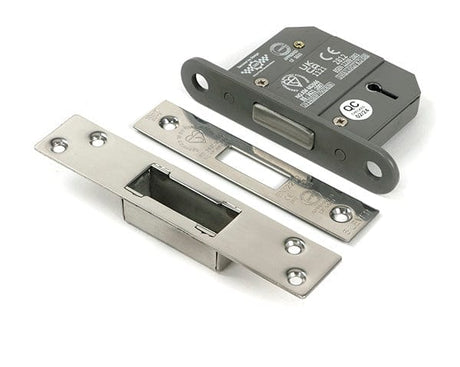 From The Anvil Locks & Latches Polished Chrome / 5 Lever Deadlocks / 2.5" / 65mm From The Anvil - Polished Chrome 2.5" 5 Lever BS Dead Lock KA