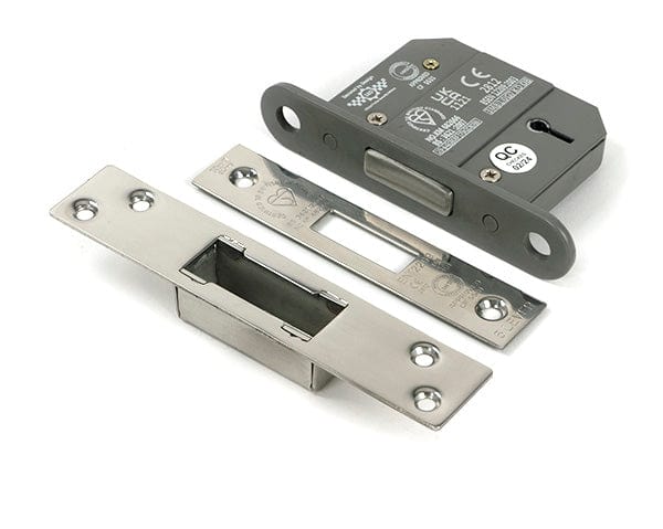 From The Anvil Locks & Latches Polished Chrome / 5 Lever Deadlocks / 2.5" / 65mm From The Anvil - Polished Chrome 2.5" 5 Lever BS Dead Lock