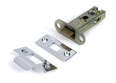 From The Anvil Locks & Latches Polished Chrome / Tubular Mortice Latch / 3" From The Anvil - Polished Chrome 3" Heavy Duty Latch