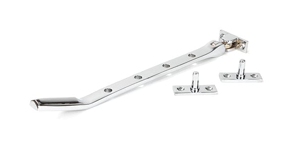 From The Anvil Window Furniture Polished Chrome / 10"/250mm From The Anvil - Polished Chrome Art Deco 10" Stay