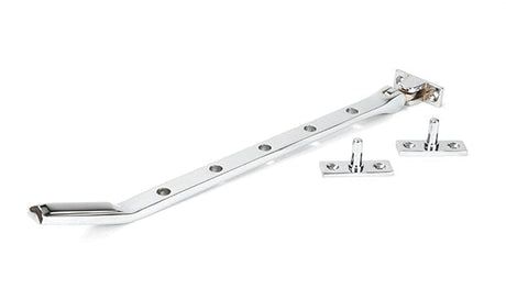 From The Anvil Window Furniture Polished Chrome / 12"/300mm From The Anvil - Polished Chrome Art Deco 12" Stay