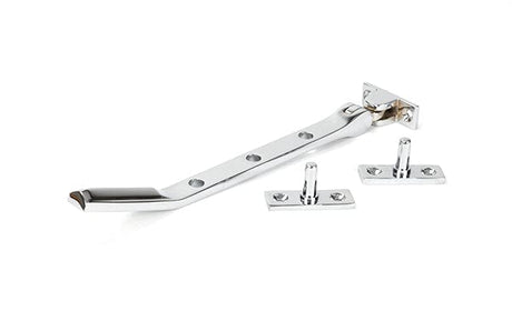 From The Anvil Window Furniture Polished Chrome / 8"/200mm From The Anvil - Polished Chrome Art Deco 8" Stay