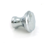 From The Anvil Cabinet Hardware Polished Chrome / Cabinet Knobs / Small From The Anvil - Polished Chrome Hammered Cabinet Knob - Small