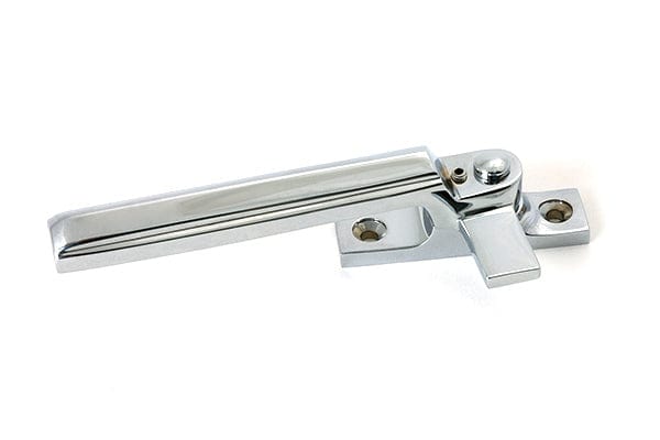 From The Anvil Window Furniture Polished Chrome / Yes / Mortice & Hook Place From The Anvil - Polished Chrome Locking Art Deco Fastener - LH