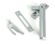 From The Anvil Window Furniture Polished Chrome / Yes / Mortice & Hook Place From The Anvil - Polished Chrome Locking Art Deco Fastener - RH