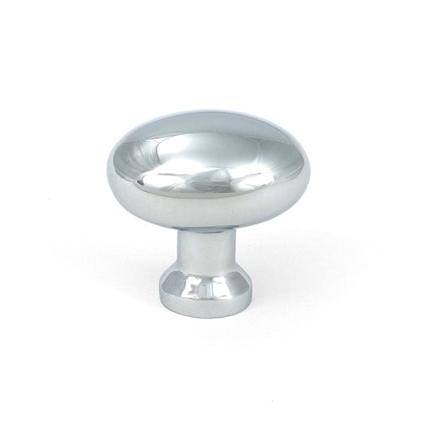 From The Anvil Cabinet Hardware Polished Chrome / Cabinet Knobs / 32mm Dia. From The Anvil - Polished Chrome Moore Cabinet Knob - 32mm