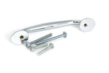 From The Anvil Cabinet Hardware Polished Chrome / Cabinet Pull Handles / Small From The Anvil - Polished Chrome Moore Pull Handle - Small