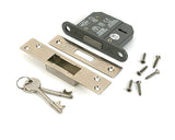From The Anvil Locks & Latches Polished Nickel / 5 Lever Deadlocks / 2.5" / 65mm From The Anvil - Polished Nickel 2.5" 5 Lever BS Dead Lock KA