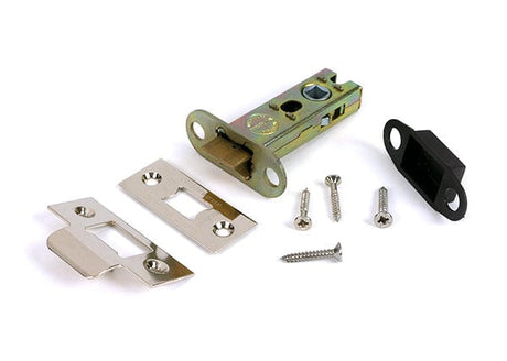 From The Anvil Locks & Latches Polished Nickel / Tubular Mortice Latch / 3" From The Anvil - Polished Nickel 3" Heavy Duty Latch