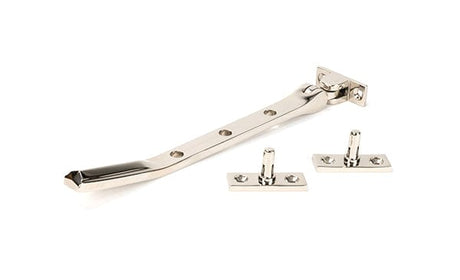 From The Anvil Window Furniture Polished Nickel / 8"/200mm From The Anvil - Polished Nickel Art Deco 8" Stay
