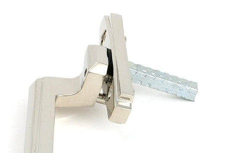 From The Anvil Window Furniture Polished Nickel / Left Hand / Yes From The Anvil - Polished Nickel Art Deco Espag - LH
