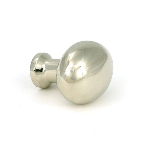 From The Anvil Cabinet Hardware Polished Nickel / Cabinet Knobs / 32mm Dia. From The Anvil - Polished Nickel Moore Cabinet Knob - 32mm
