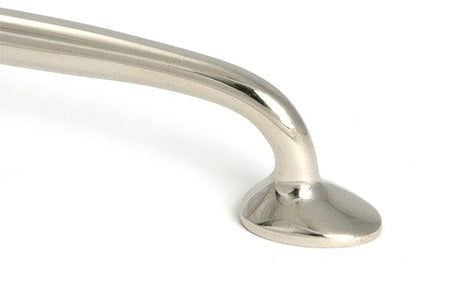 From The Anvil Cabinet Hardware Polished Nickel / Cabinet Pull Handles / Large From The Anvil - Polished Nickel Moore Pull Handle - Large