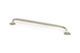 From The Anvil Cabinet Hardware Polished Nickel / Cabinet Pull Handles / Large From The Anvil - Polished Nickel Moore Pull Handle - Large