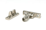 From The Anvil Window Furniture Polished Nickel / Sash Window Brighton Fasteners / Yes From The Anvil - Polished Nickel Mushroom Brighton Fastener - Narrow (Square)