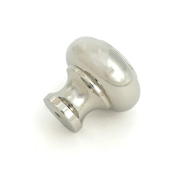 From The Anvil Cabinet Hardware Polished Nickel / Cabinet Knobs / Large From The Anvil - Polished Nickel Regency Cabinet Knob - Large