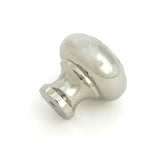 From The Anvil Cabinet Hardware Polished Nickel / Cabinet Knobs / Large From The Anvil - Polished Nickel Regency Cabinet Knob - Large