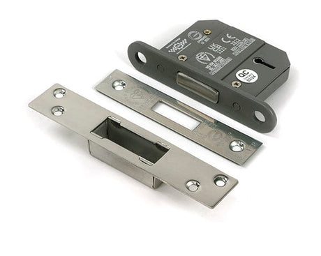 From The Anvil Locks & Latches Polished Stainless Steel / 5 Lever Deadlocks / 2.5" / 65mm From The Anvil - Polished SS 2.5" 5 Lever BS Dead Lock