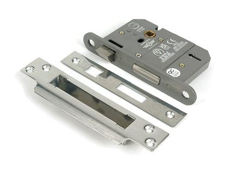 From The Anvil Locks & Latches Polished Stainless Steel / 5 Lever Sashlocks / 3" / 76mm From The Anvil - Polished SS 3" 5 Lever BS Sash Lock KA
