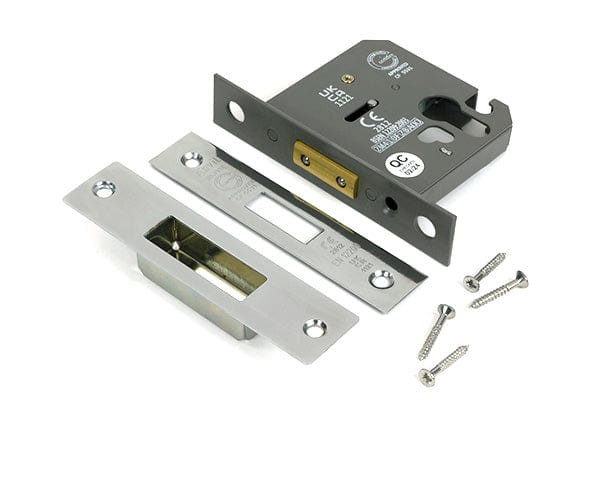 From The Anvil Locks & Latches Polished Stainless Steel / Euro Profile Deadlocks / 3" / 76mm From The Anvil - Polished SS 3" Euro Profile Dead Lock