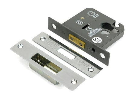From The Anvil Locks & Latches Polished Stainless Steel / Euro Profile Deadlocks / 3" / 76mm From The Anvil - Polished SS 3" Euro Profile Dead Lock