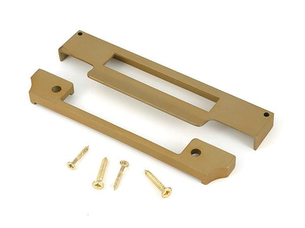 From The Anvil Locks & Latches Satin Brass / DIN Rebate Kit From The Anvil - Satin Brass Rebate Kit for Euro Sash Lock