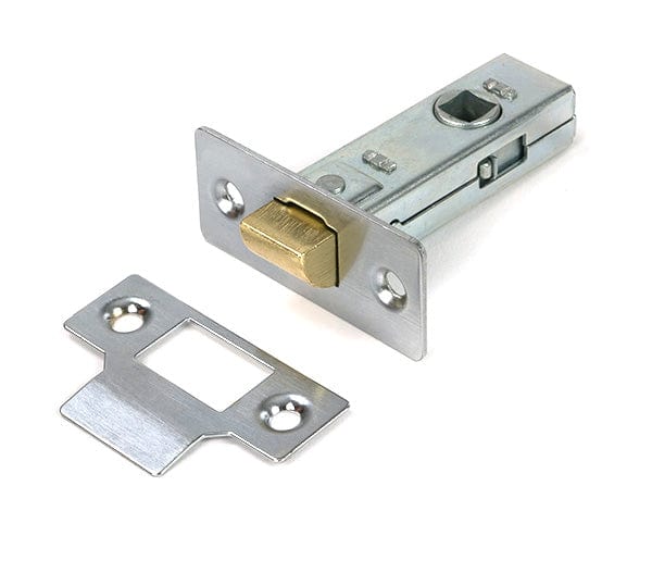 From The Anvil Locks & Latches Satin Chrome / Tubular Mortice Latch / 2.5" From The Anvil - Satin Chrome 2 Tubular Mortice Latch