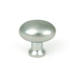 From The Anvil Cabinet Hardware Satin Chrome / Cabinet Knobs / 32mm Dia. From The Anvil - Satin Chrome Moore Cabinet Knob - 32mm