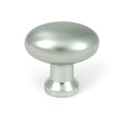 From The Anvil Cabinet Hardware Satin Chrome / Cabinet Knobs / 38mm Dia. From The Anvil - Satin Chrome Moore Cabinet Knob - 38mm