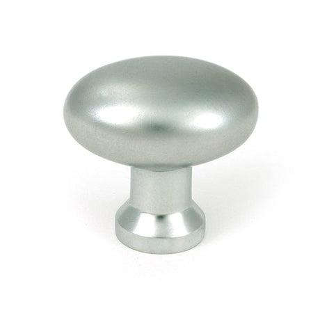 From The Anvil Cabinet Hardware Satin Chrome / Cabinet Knobs / 38mm Dia. From The Anvil - Satin Chrome Moore Cabinet Knob - 38mm