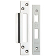 High quality image of Eurospec - Easi - T Forend Strike and Fixing Pack-Bright Stainless Steel-Square | Sku. fsf5004bss | Trade Door Handles.
